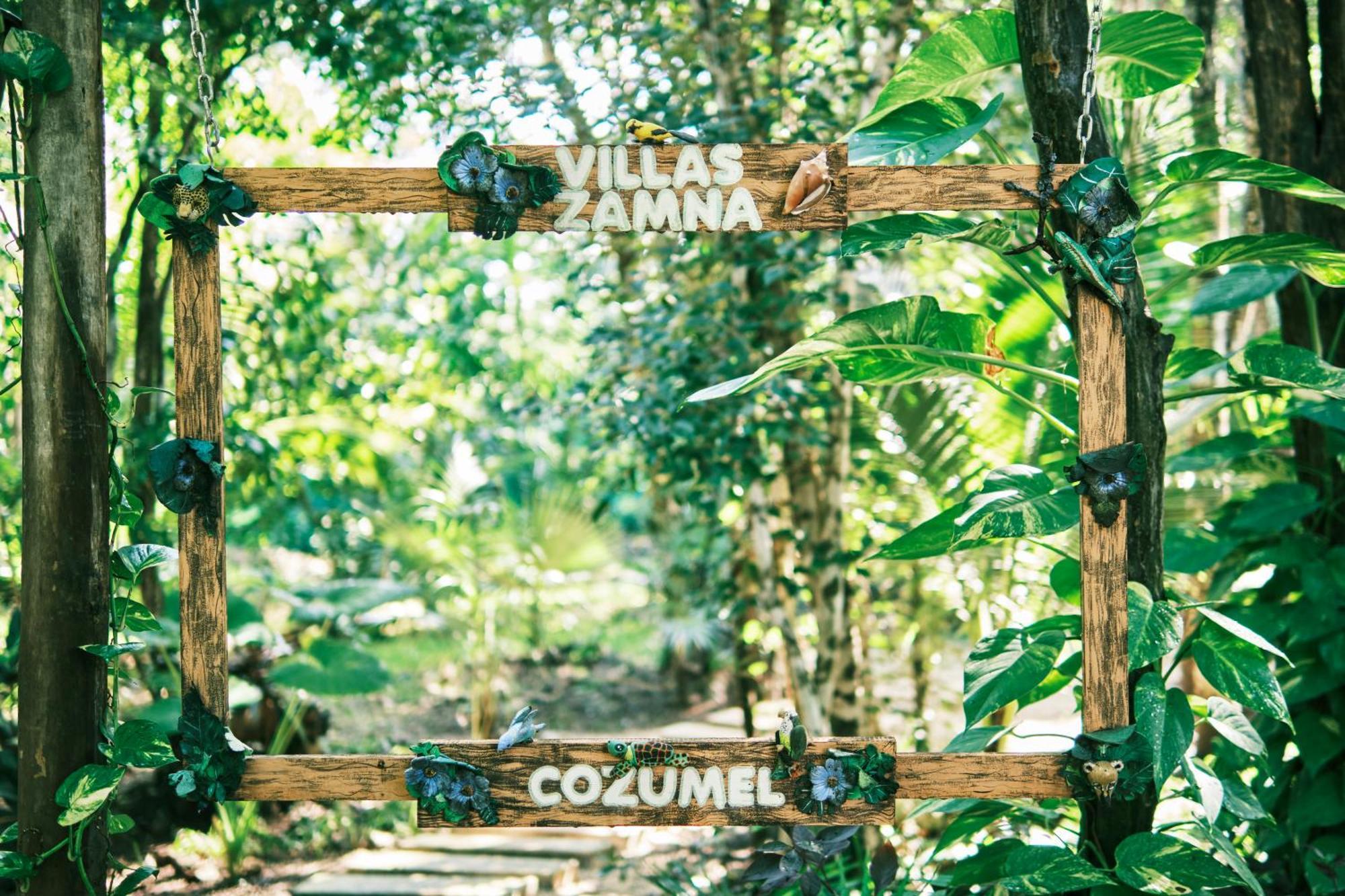 Villas Zamna - Jungle Villas โกซูเมล ภายนอก รูปภาพ