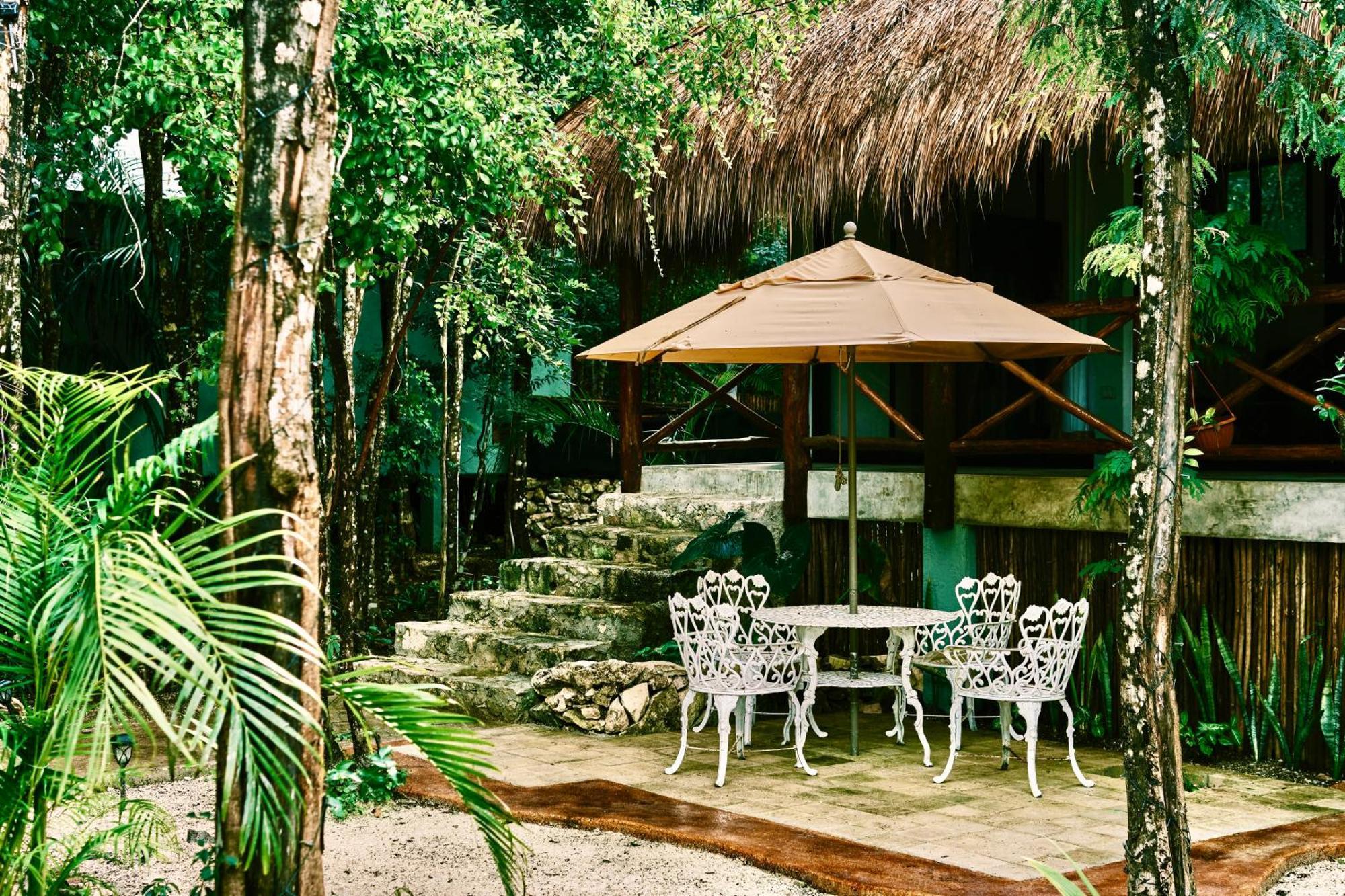 Villas Zamna - Jungle Villas โกซูเมล ภายนอก รูปภาพ