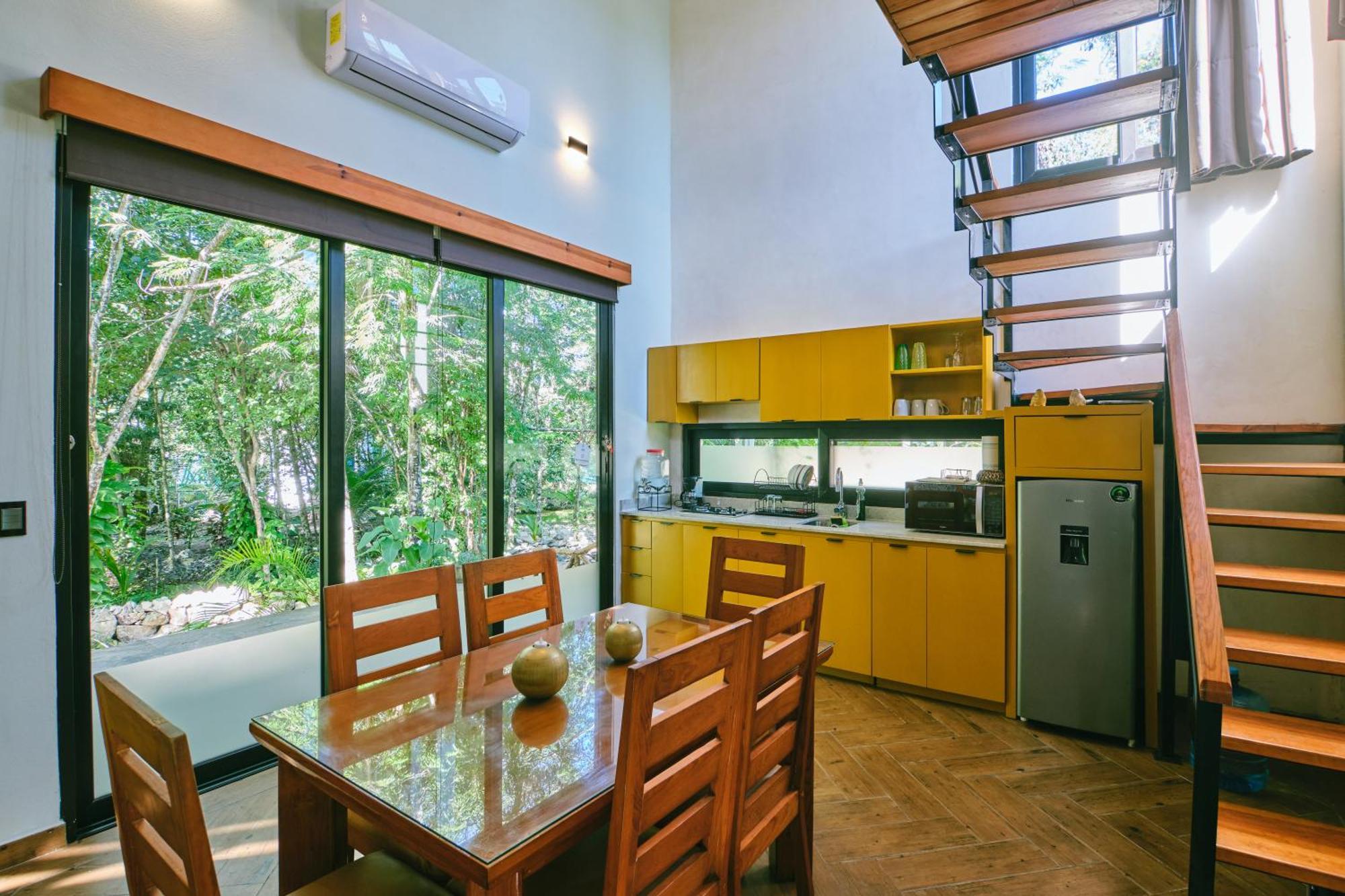 Villas Zamna - Jungle Villas โกซูเมล ภายนอก รูปภาพ