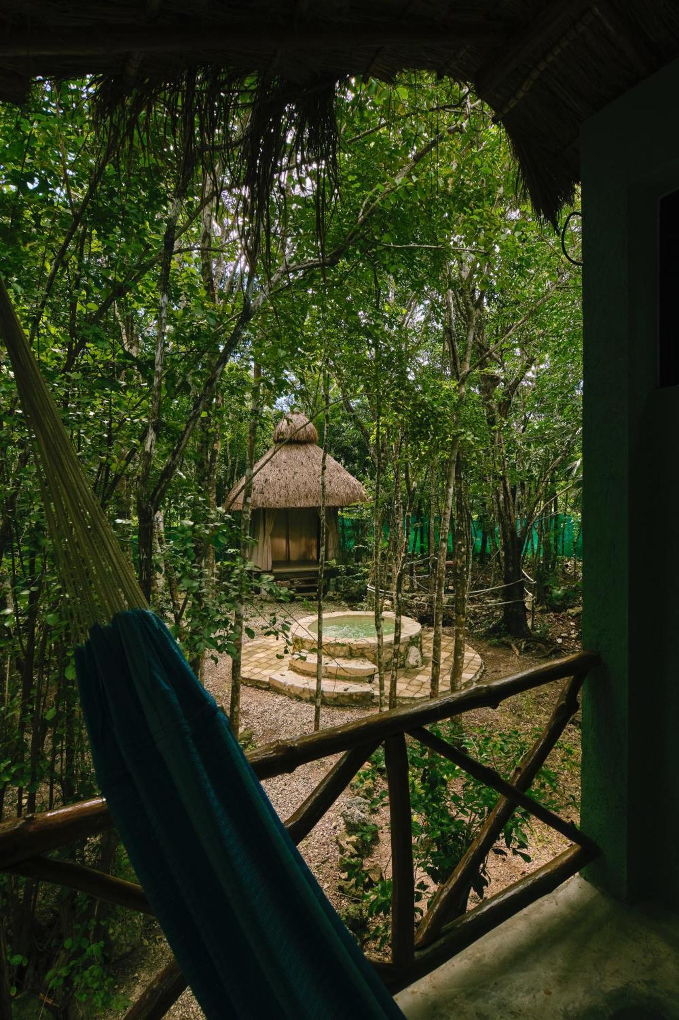 Villas Zamna - Jungle Villas โกซูเมล ภายนอก รูปภาพ